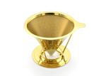Paperless Stainless Steel Mesh Coffee Filter Reusable Laser Logo Acceptable