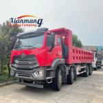 20 Cbm SINOTRUCK HOWO NX 8x4 Dump Truck 50 Ton With Tarpaulin Hohan High