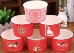 Customize Disposable Paper Bowls , Individual Wedding Paper Cups