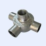 One Way Conduit Junction Box 28MM Depth BS4568 Standard Hot Dip Galvanized