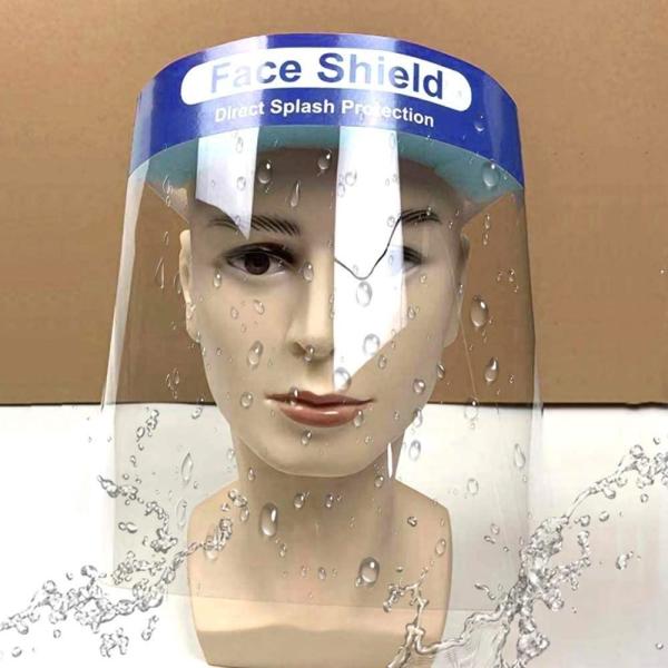 Anti Fog Full Face Shield , Chemical Resistant Face Shield 0.25mm Thickness
