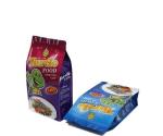 custom dust smell proof side gusset plastic bag packaging for dog food