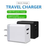28W US PD TRAVEL CHARGER TYPE-C +USB FAST CHRGER for Macbook compatible with