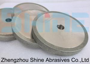 Wholesale Electroplated Flat Diamond Grinding Wheel For Grinding Tungsten Carbide Glass from china suppliers