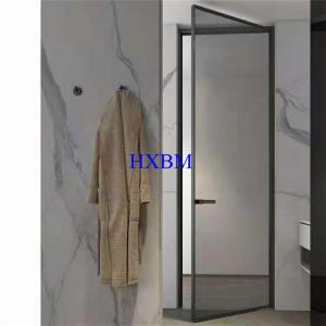 Wholesale 2.28pvb 6063-T5 Aluminium Doors With Wooden Finish 120mm Depth from china suppliers