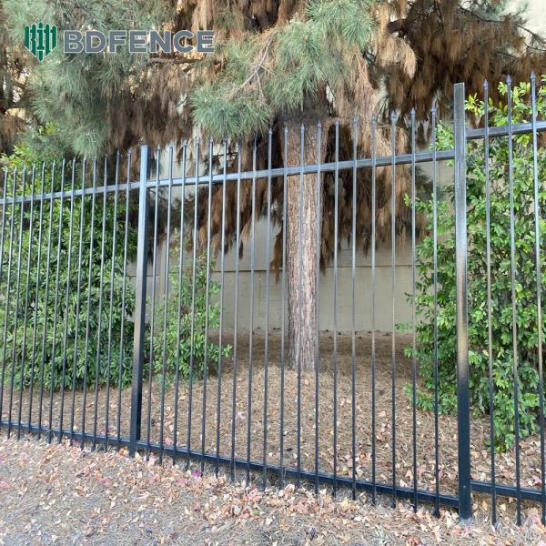Outdoor Heritage Tubular Steel Fence Period Accurate