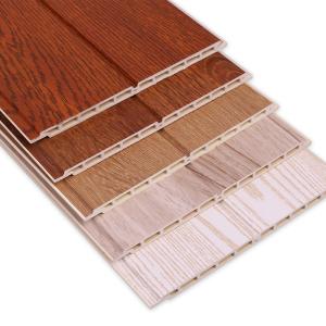 Wholesale Antimicrobial Wood Plastic Composite WPC Fluted Wall Panel UV Resistance from china suppliers