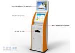 Information Release Utility Bills Retail Dual Screen Kiosk For Subway Station