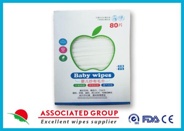 Square Shape Disposable Dry Wipes Multi - Purpose Pure Cotton No Chemical