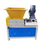 100-1000kg/h Capacity Mini Double Shaft Shredder for Scrap Car Bottom Lines