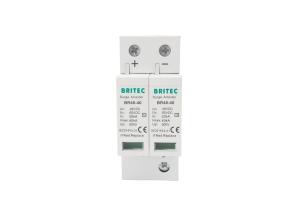 Wholesale 2P 40KA Solar Surge Protection Device 48V DC Type 2 Lightning Surge Protector from china suppliers