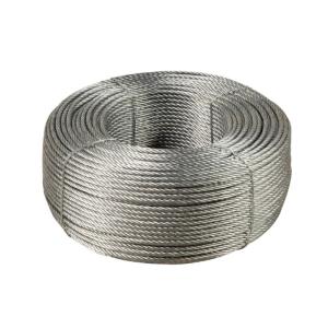 Wholesale Non-Alloy 1*7 16mm Galvanized Steel Wire Rope Stay 6mm Steel Cable with High Tensile Strength from china suppliers