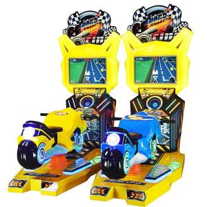 Wholesale 1 Player Coin Operated Simulator Driving Car Video Moto Racing Arcade Game Machine from china suppliers
