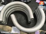 ASTM A403 WP304 Stainless Steel 180 Degree Elbow B16.9 Buttweld Pipe Fittings