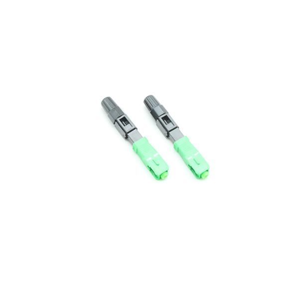 FTTH Fast Connector SC APC Field Assembly Connectors 0.9 / 2.0 / 3.0mm Quick