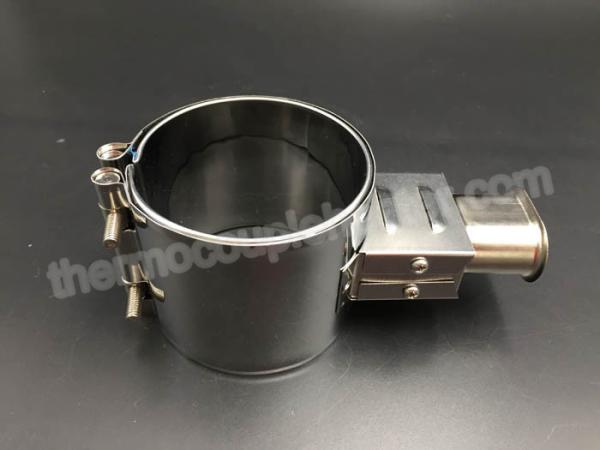 ID 80mm X Height 70mm Mica Insulated Band Heaters / Stainless Steel Heating