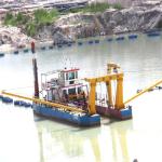 Total Length 39 Meter Cutter Suction Sand Dredger with 900-1200 Cubic Meter
