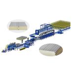 1200-2400 Mm Product Length Mineral Wool Sandwich Panel Production Line High