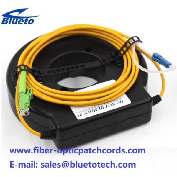 Yellow E2000/APC-LC/UPC OTDR Lunch Cable 1km Single Mode Fiber Optic Test Cable