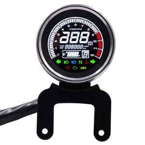 Wholesale ROHS DC12V LCD Fuel Motorcycle Meter With 1-6 Gear Display from china suppliers