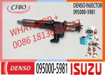 High Quality Common Rail Injector 8-97603099-1 095000-5981 095000-5982 095000