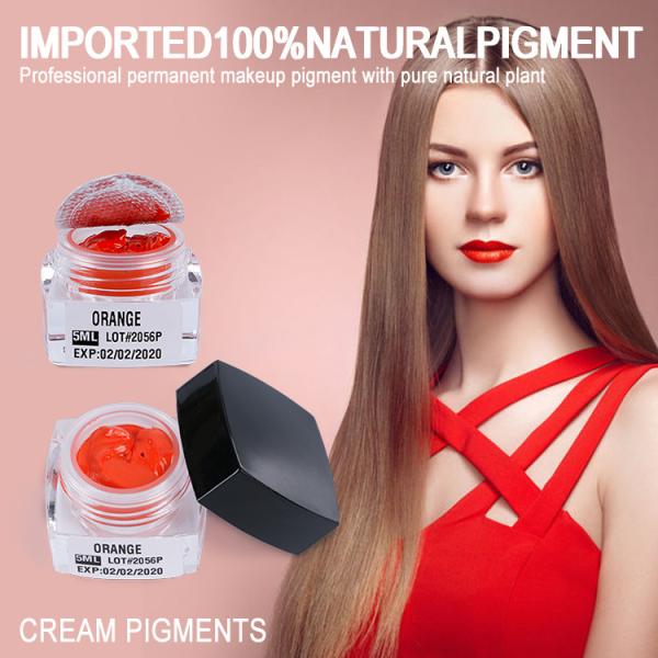Lush Color Micropigmentation Pigments Ink Orange Color Permanent Cosmetic