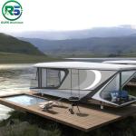 40ft Sunshine Alcoa Aluminum House Complete Container Hotel Capsule Home