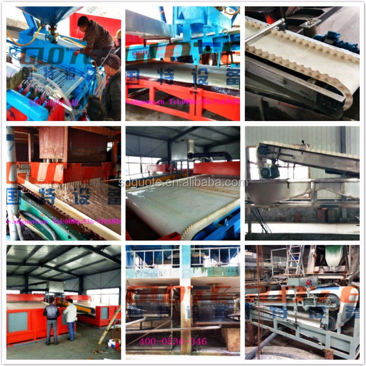 GTGB Series Plate Wet Magnetic Separator for Silica Sand Iron Separation and Efficiency
