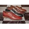Buy cheap Goodyear Custom Handmade Oxford Mens Leather Dress Shoes With Four Color from wholesalers