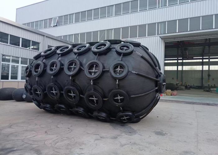 Marine Ship Protection Chain And Tire Net Yokohama Fender