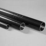 Anti Ultraviolet Radiation Carbon Fiber Tubing Good Toughness Unidirectional