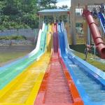 High Strength Adventure Park Water Slide Equipment Customization