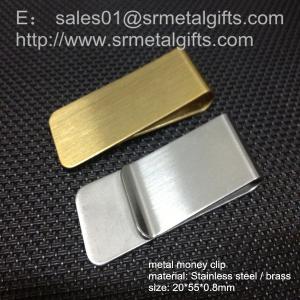 China Luxury brass money clip wallet for sale, ready mold, solid brass money clip selection, on sale
