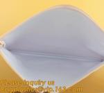 Promotional custom logo transparent pvc waterproof file pouch plastic document