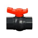 3 Inch PVC Ball Valve with Boat Handle ASTM DIN Standard White Grey OEM Yes