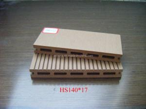 Wholesale 140mm*17mm WPC Decking for Outdoor Garden Flooring Customized and Eco-Friendly Design from china suppliers