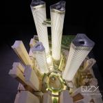 KPF 1/500 L.GEM Baishizhou Skyscrapercity Scale Models Commercial Complex