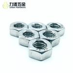 Stainless Steel Metal Hex Nut DIN934 DIN439 M1.6 M2 M3 M4 M6 M8 33mm