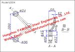 Point Fixed Glass System Curtain Walls Cable Tensioned Façade Supporting
