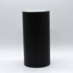 Matte Black Anti Static Label Material Permanent Adhesive Polyimide 1Mil With