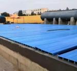 Grp Frp Arched Rain Cover Fiberglass High Strength Composite Material For Sewage
