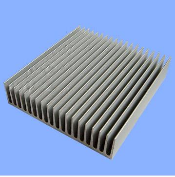 Mill Finished Aluminum Heatsink Extrusion Profiles Led Lamp / Light With CNC