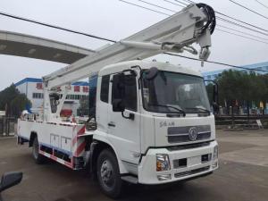Wholesale Man Lift Hydraulic Aerial Work Platform Truck With 360° 5.7m Max Operation Radius from china suppliers