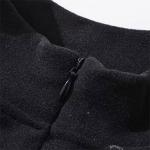 2023 Spring Double Sided German Velvet Raglan Sleeve Zipper Bottom Top Women'S T