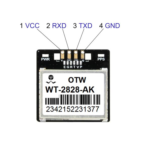 OTW GNSS Module GPS+GLONASS+GALILEO+BDS 28.3mm