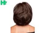 Girls Synthetic Short Curly Afro Wigs Body Wave With Natural Black