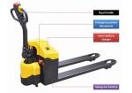 Horizontal Driving Wheel Motorized Pallet Jack , Balanced Semi Electric Pallet