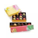 custom six pieces chocolate candy packaging box confection packaging gift box