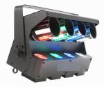 4 Head Quad RGBW Barrel Mirrored Roller Scanner Disco Effect Lights AC 100 -