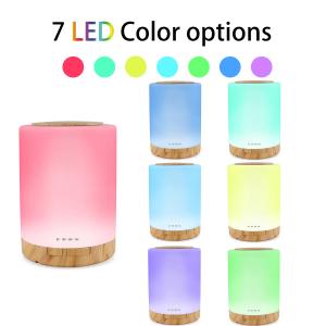 Wholesale 7 Color Changing LED Light Aromatherapy Essential Oil Diffuser air ultrasonic humidifier Light Wood color GK-YX-167G from china suppliers